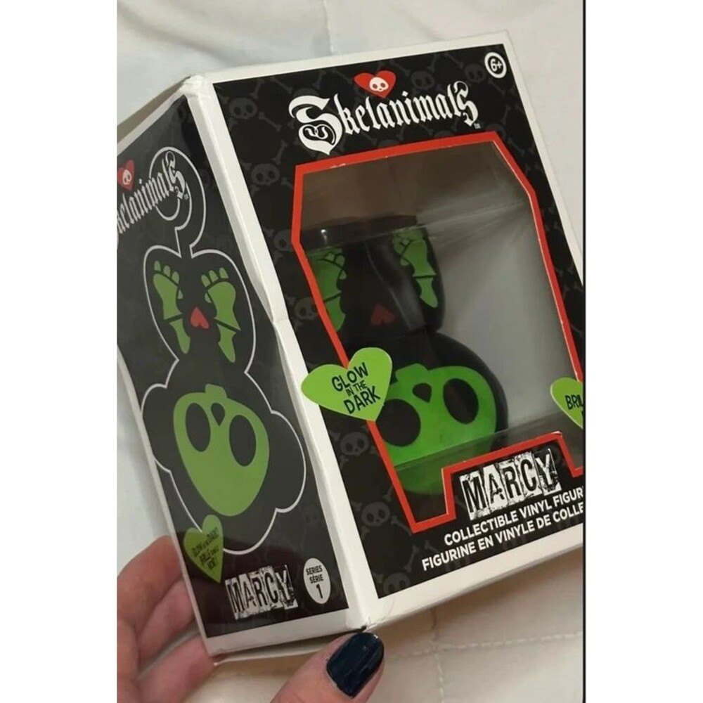 Skeleanimals Marcy monkey glow in the dark figurine